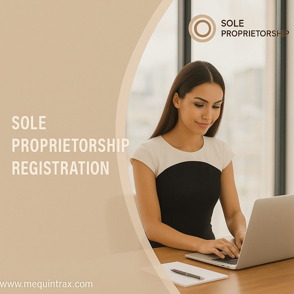 sole properitorship registeration